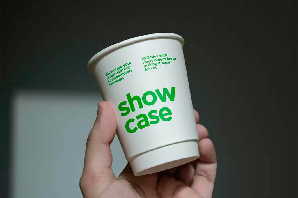 Free PaperCup Mockup