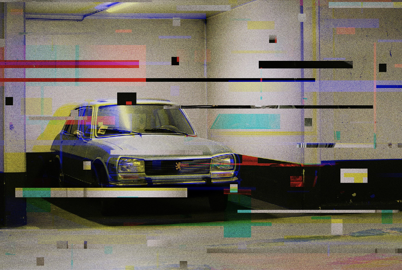 Free Screen Glitch Photo Effect