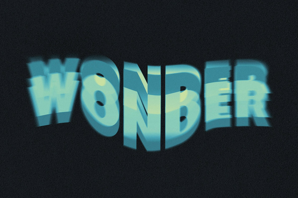 Free Vivid Psychedelic Text Effect