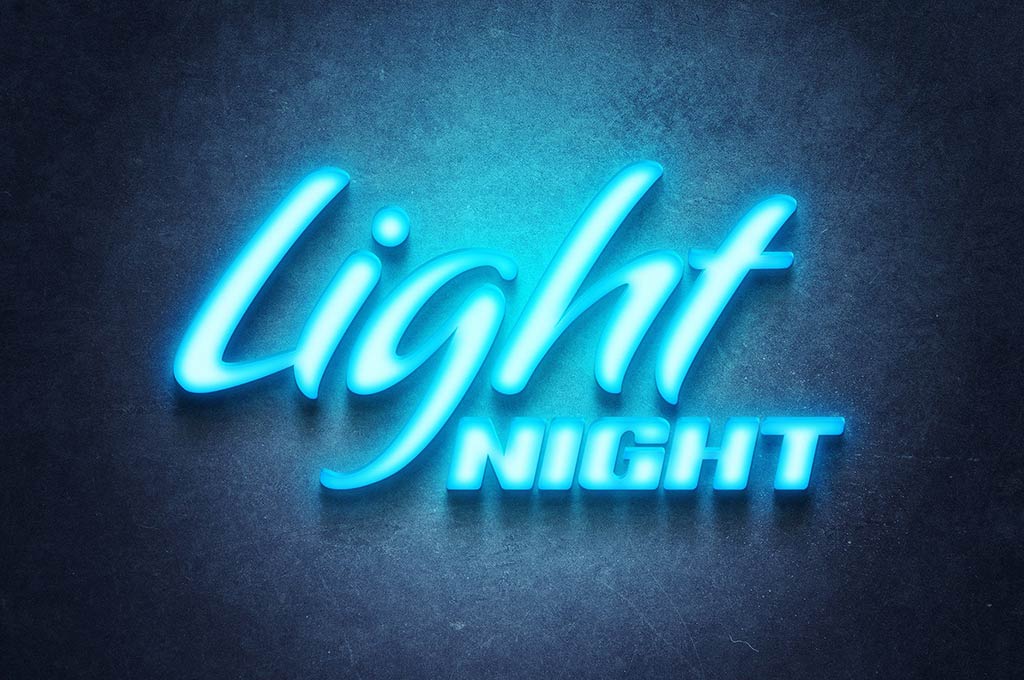 Frozen Light Logo Mockup