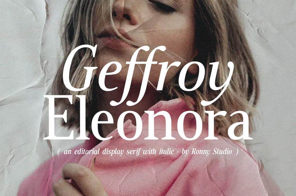 Geffroy Eleonora — a Nostalgic Serif