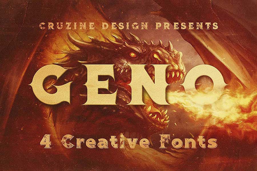 Geno Typeface