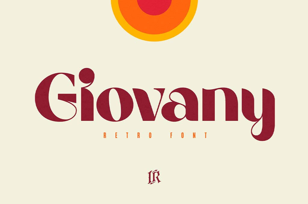 Giovany Retro Font