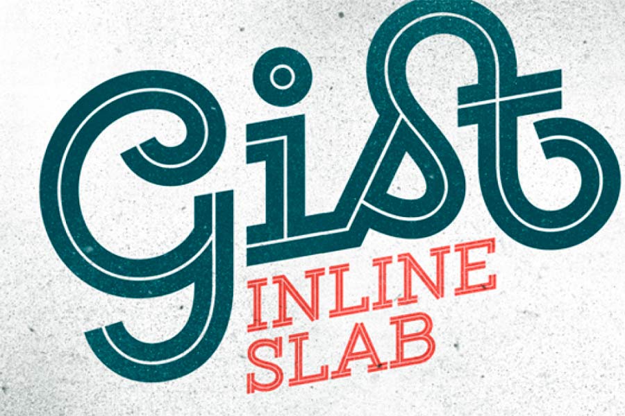 Gist Upright Extrabold Demo Font