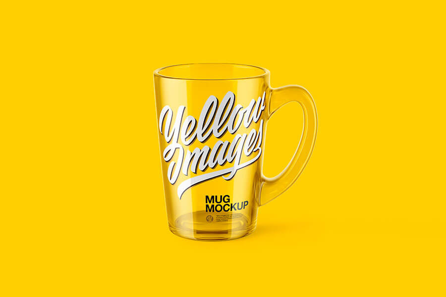 Glass Mug Mockup