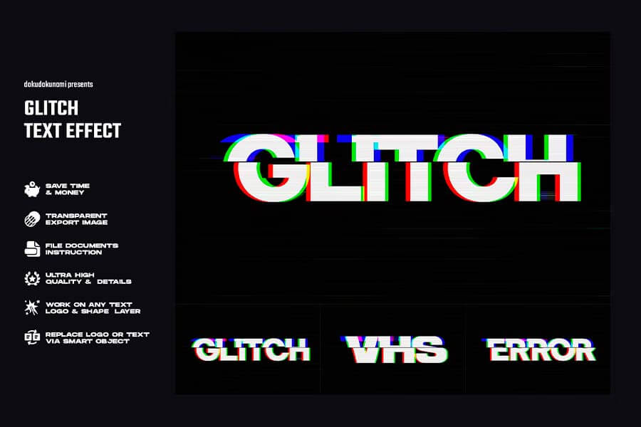 Glitch Text Effect