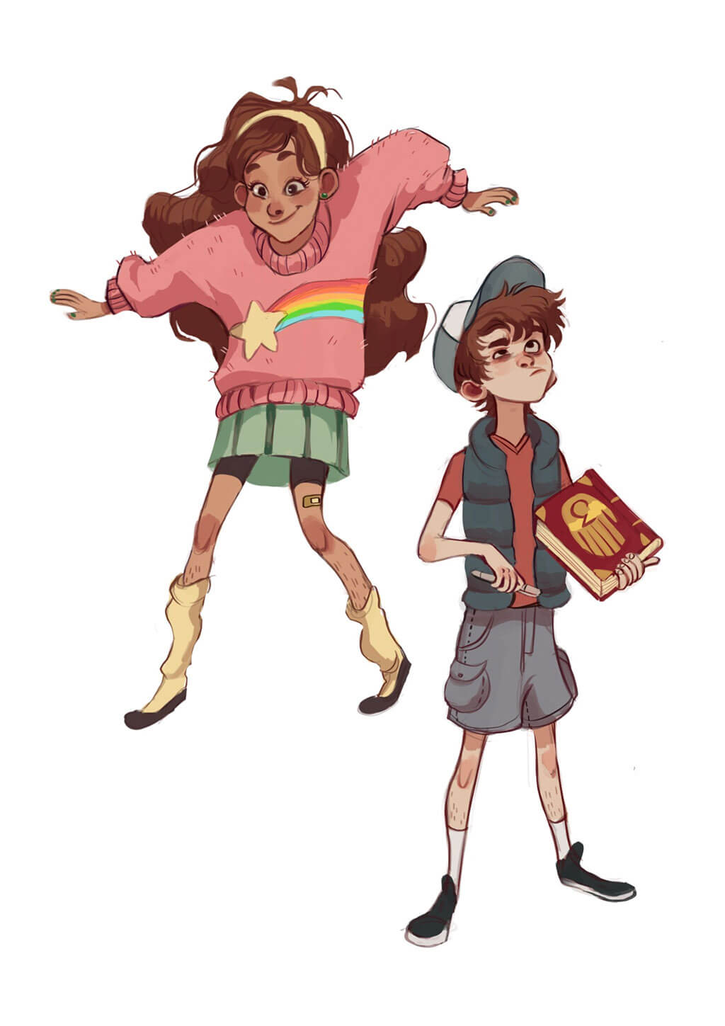 Gravity Falls fan art by asianartiste