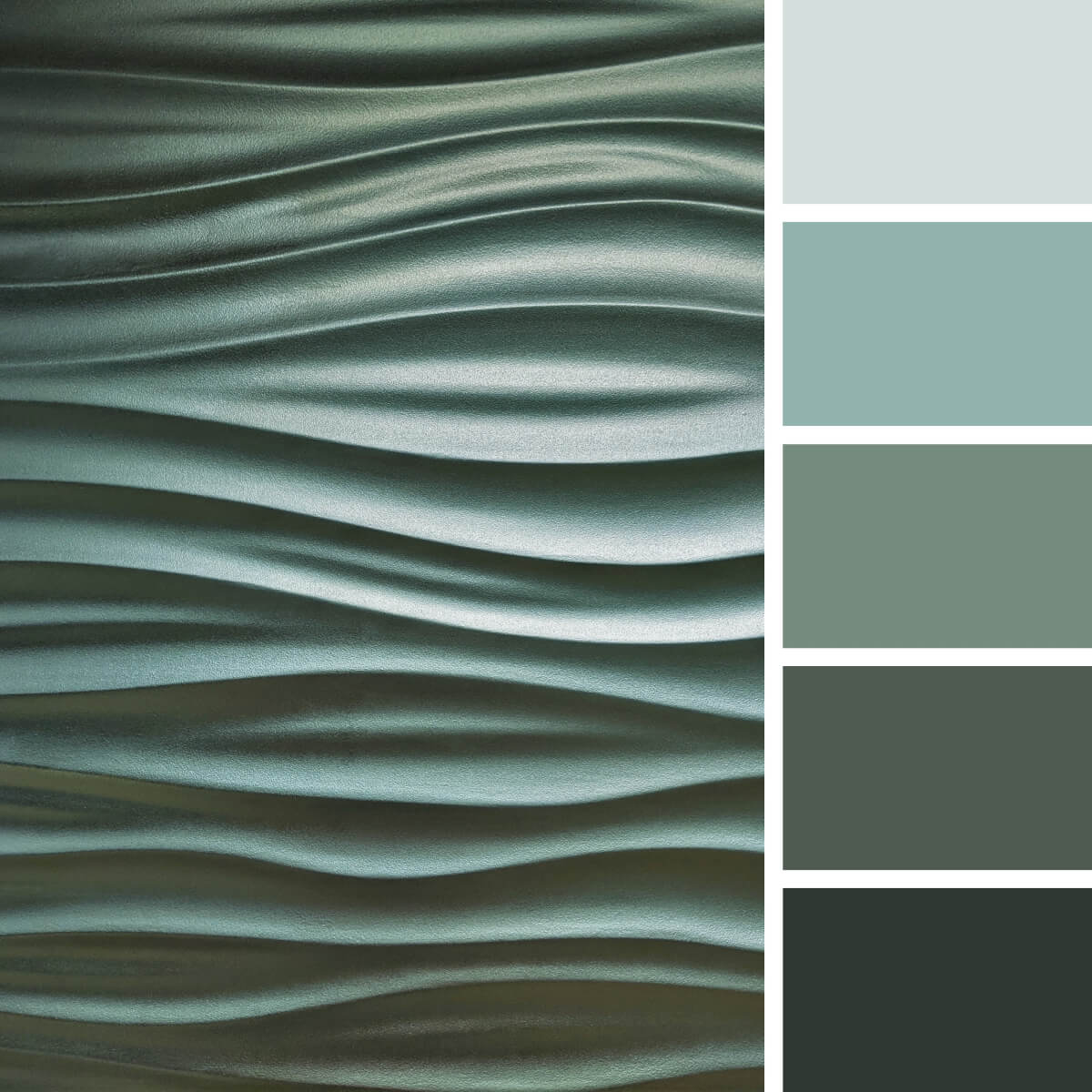 Grayish & Cool Greens