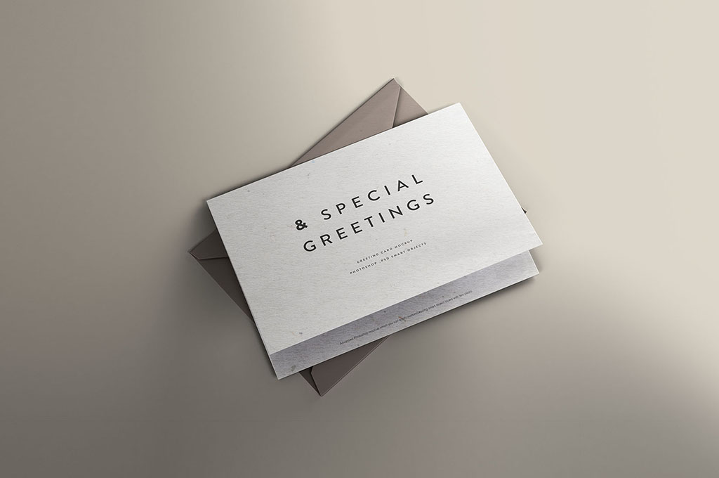 Greeting Card Mockup