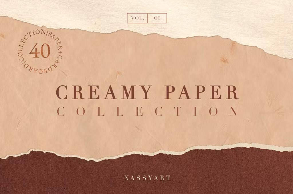 Grunge Creamy Paper Textures