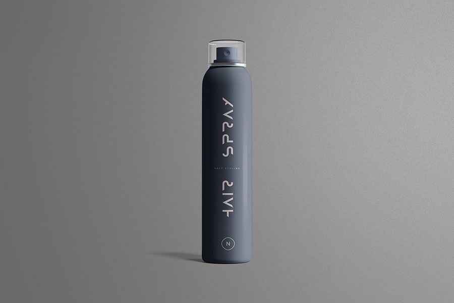 Hair Spray Mockup