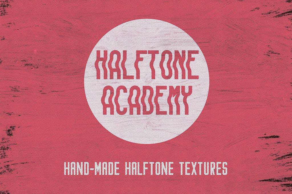 Halftone Textures Set