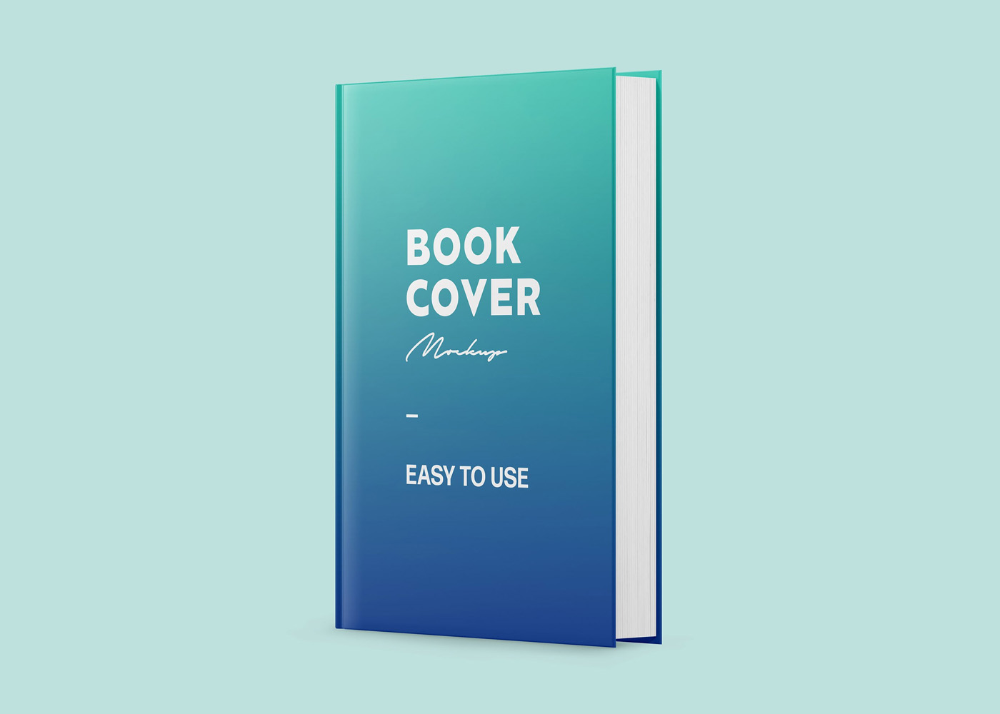 Hardcover Book Mockup