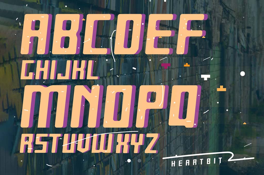 Heartbit Font