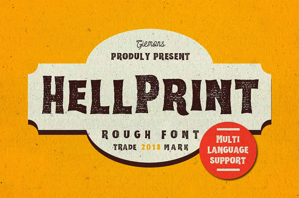 Helprint Typeface