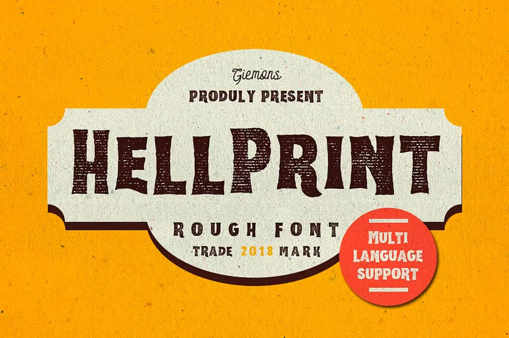 Helprint Typeface