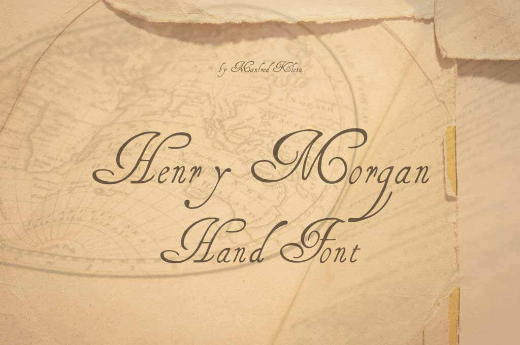 Henry Morgan Hand Font