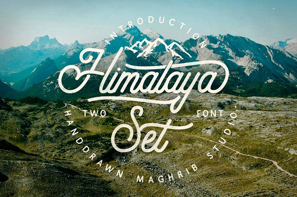 Himalaya Script Fonts