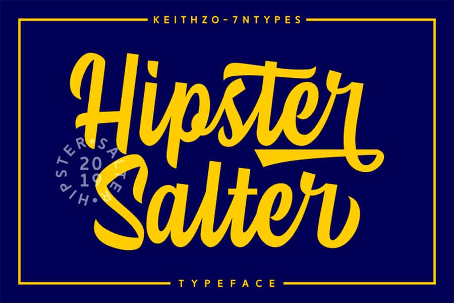 Hipster Salter Font