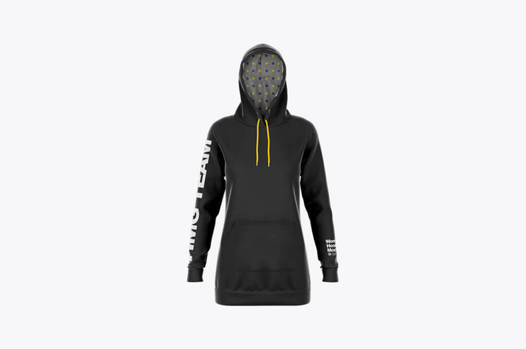 Hoodie Dress Mockup