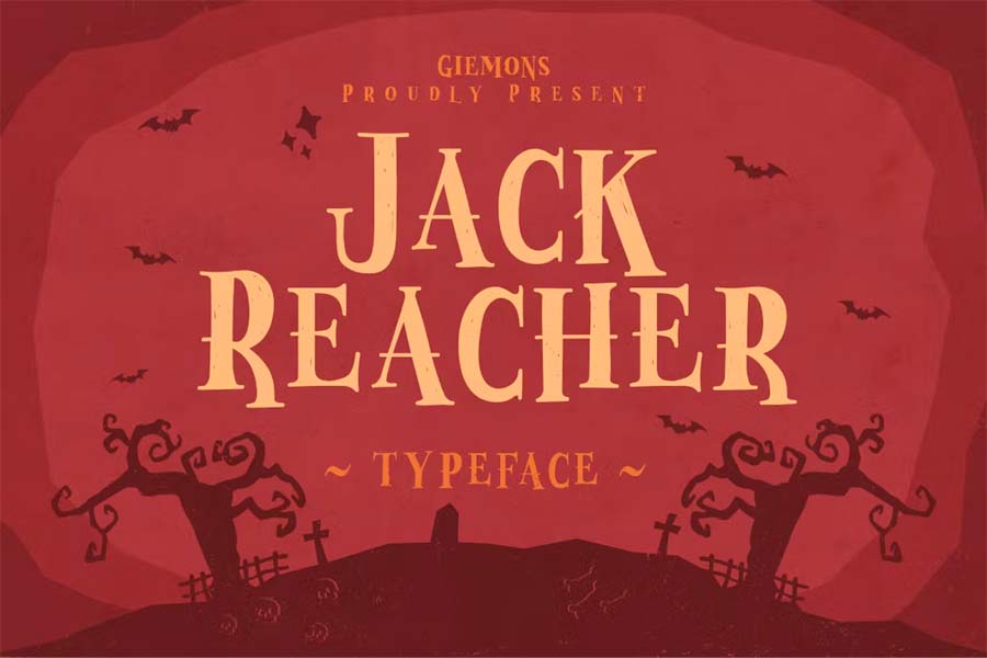 Jack Reacher Typeface