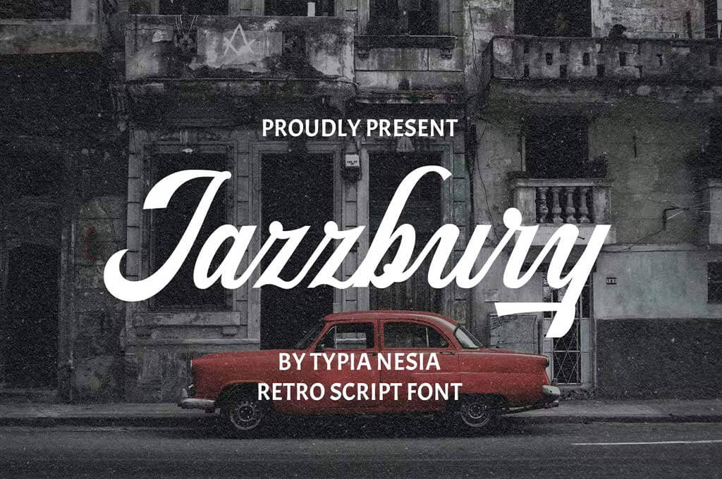 Jazzbury Retro Script