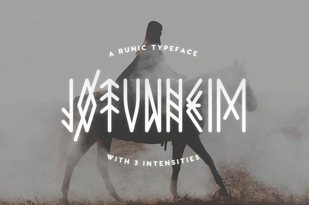 Jotunheim Typeface