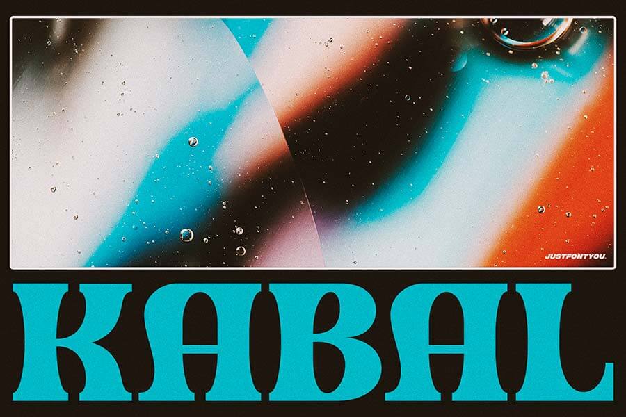 Kabal Bold High Contrast Fonts