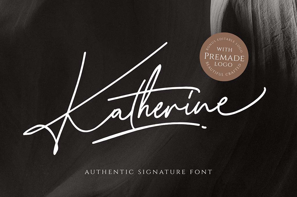 Katherine Signature Font