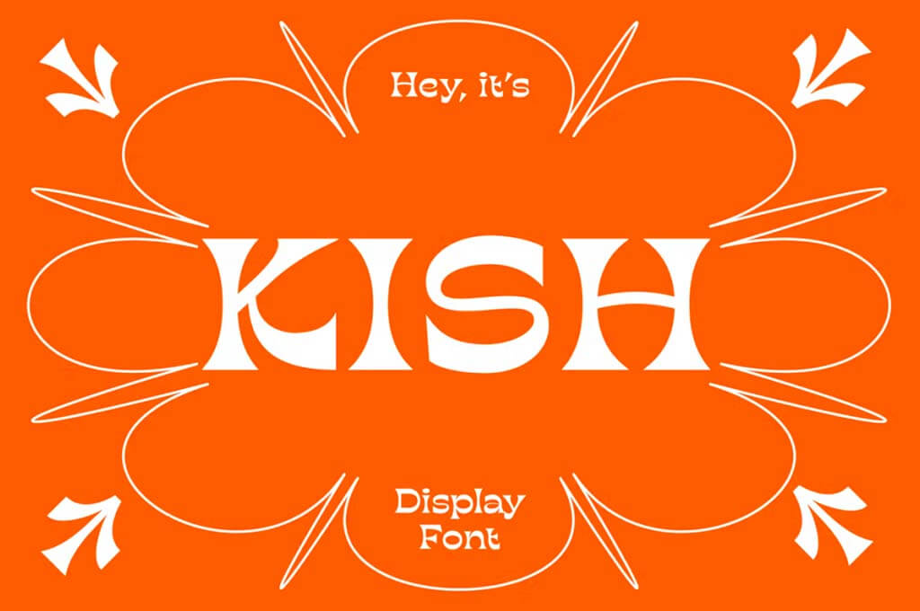 Kish Quirky Display Font