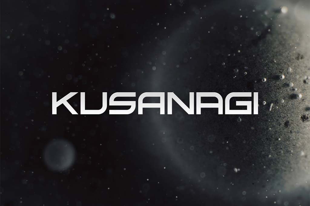 Kusanagi Sci-Fi Font