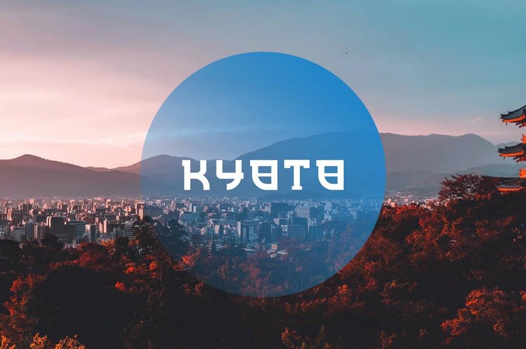 Kyoto - Japanese Display Typeface