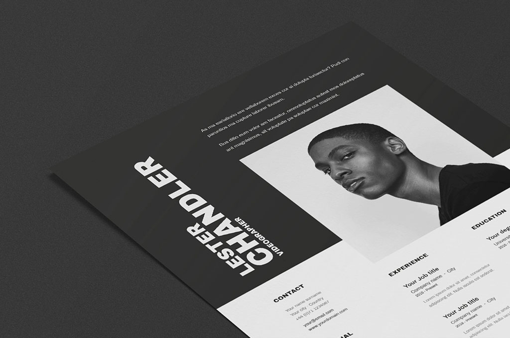 Lester | CV / Resume Template