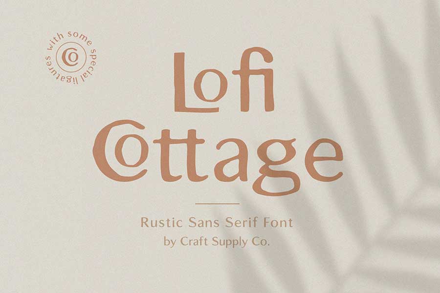 Lofi Cottage — Rustic Sans Serif