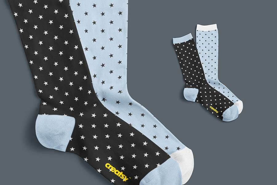 Long Socks Mockup Set