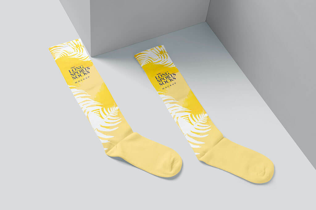 Long Socks Mockups