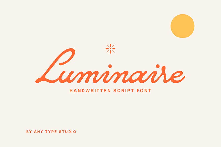 Luminaire Elegant Font