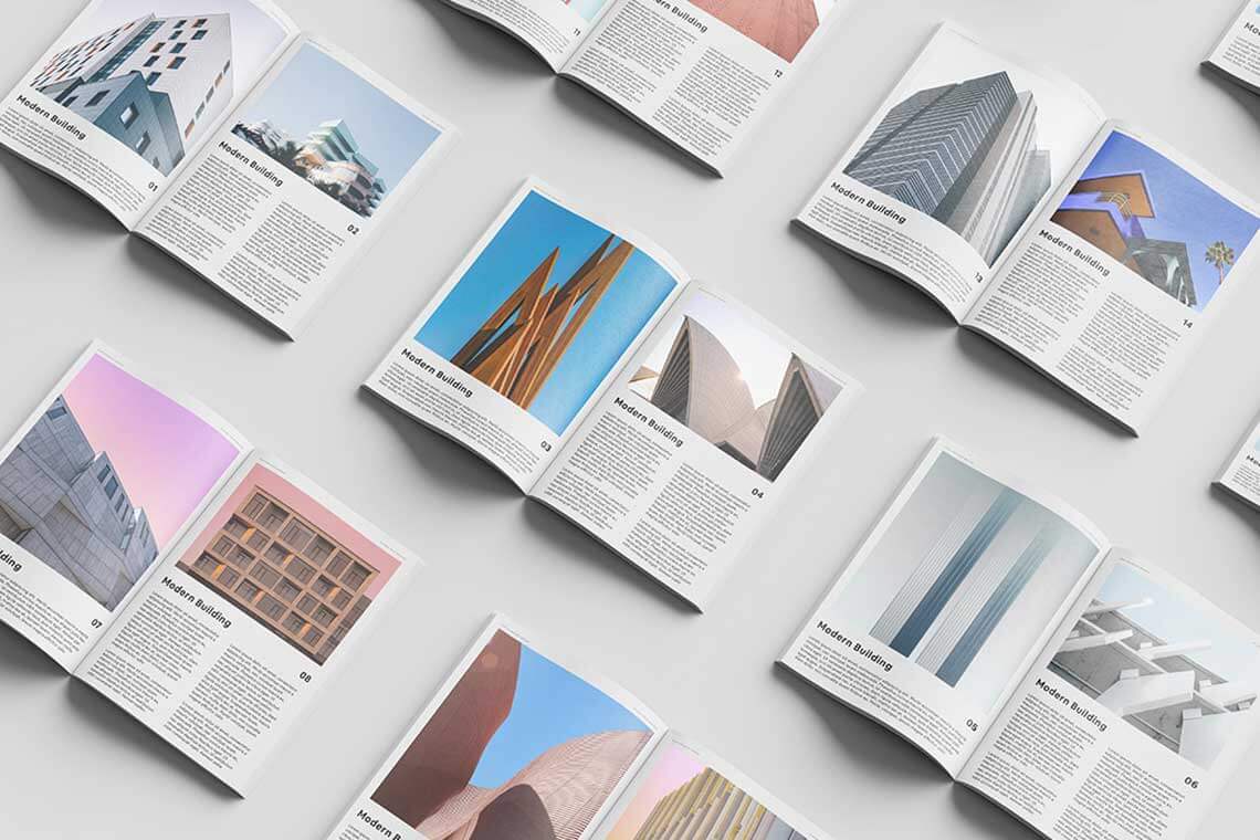 Magazine Set Mockup