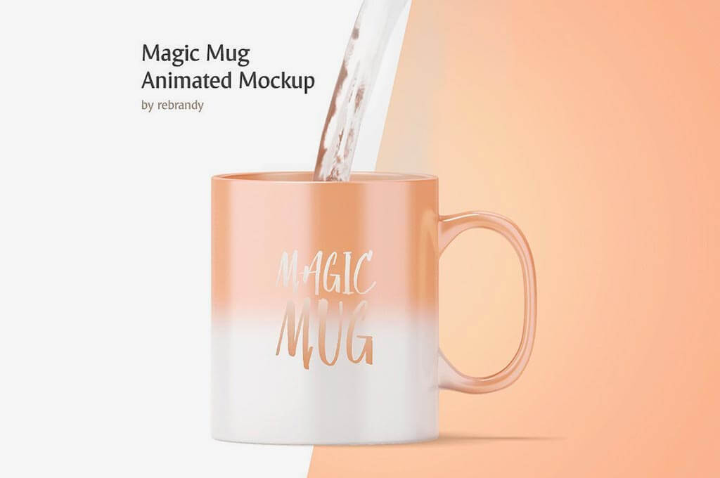 Magic Mug Animated Mockup