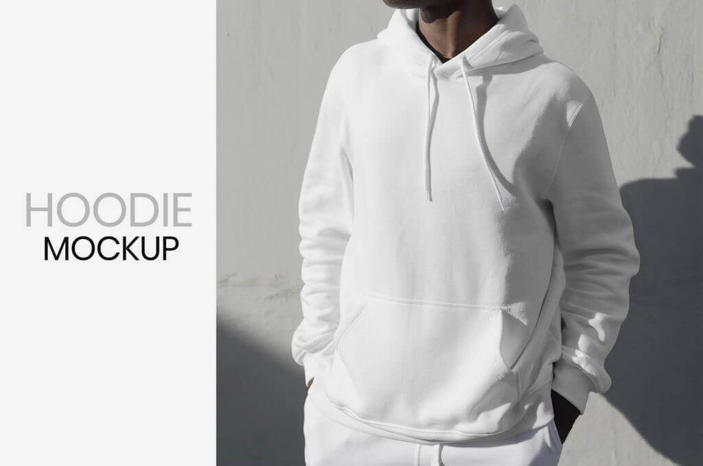 Man in a Hoodie Mockup