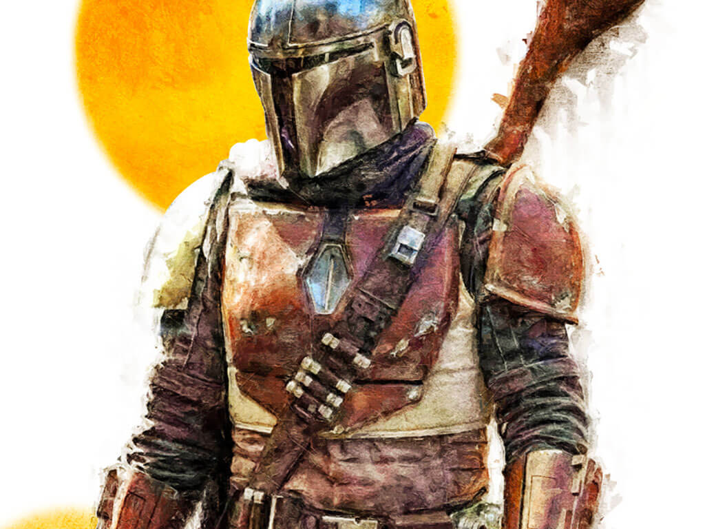 Mandalorian Fan Art by Matthew Gallagher