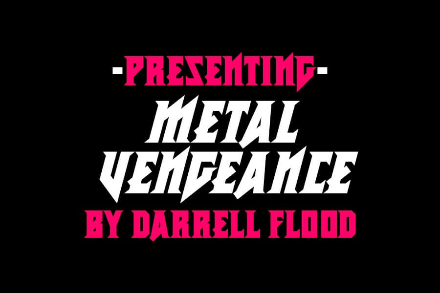 Metal Vengeance Font