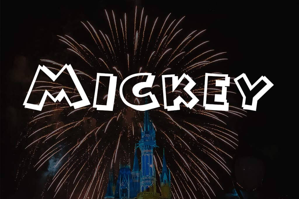 Mickey Font