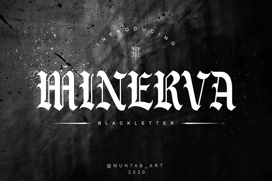 Minerva | Blackletter Font