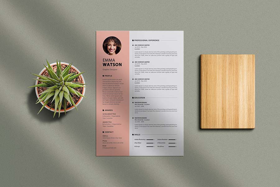 Minimal Creative Resume