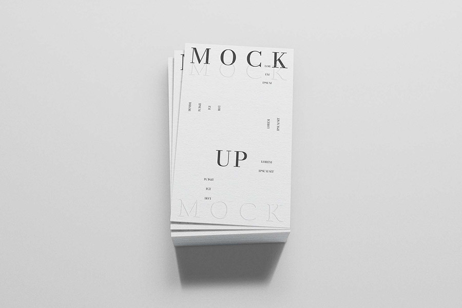 Minimalist Business Card Mockup