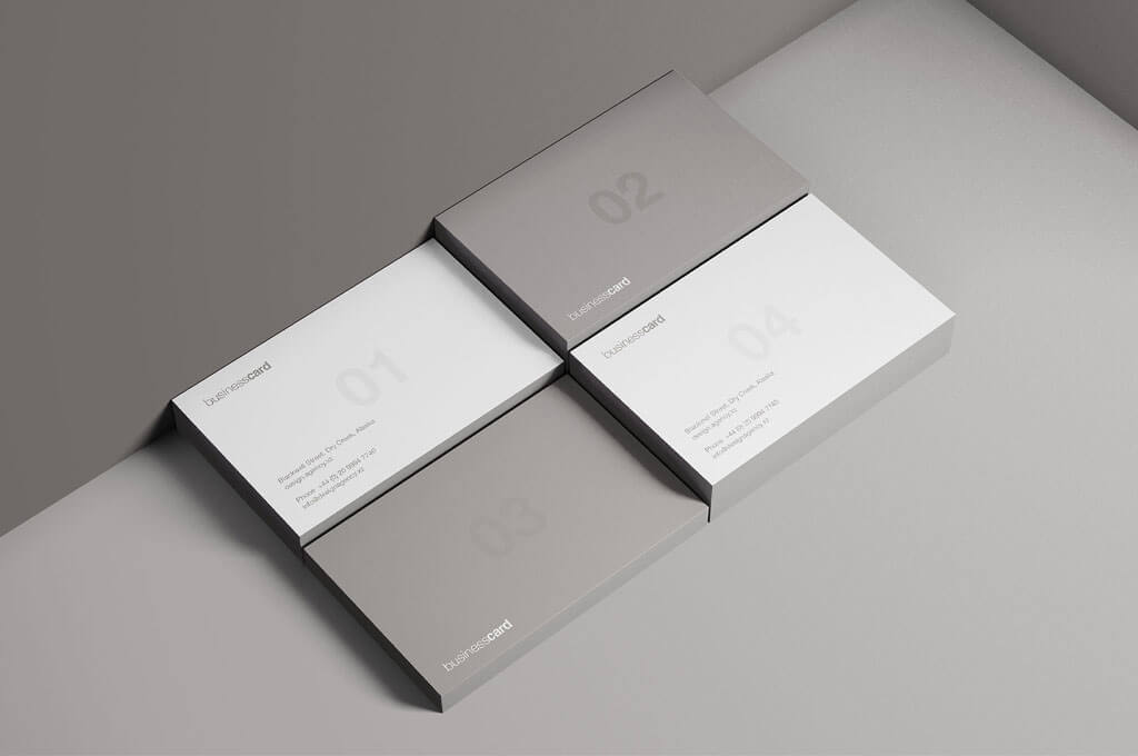 Modern Business Card Mockup