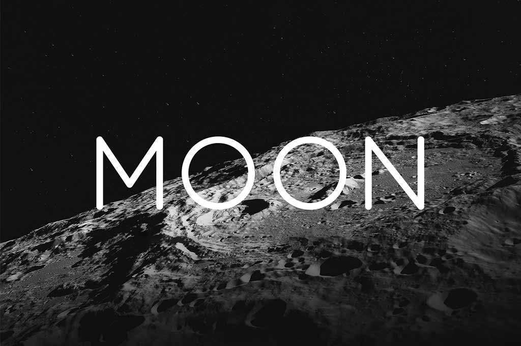 Moon Round Typeface