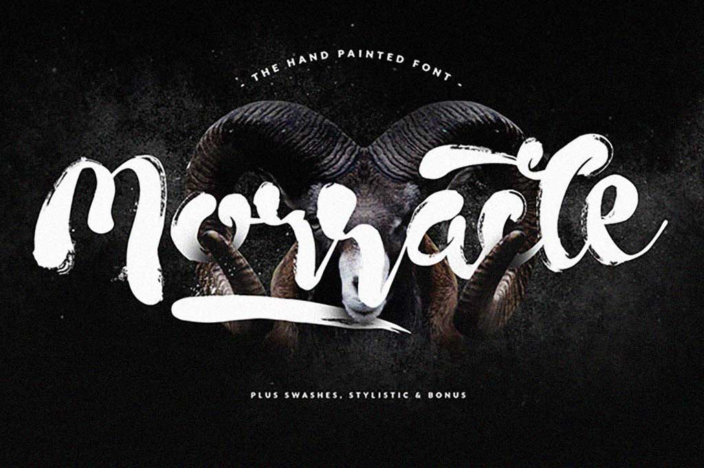 Morracle Brush Font