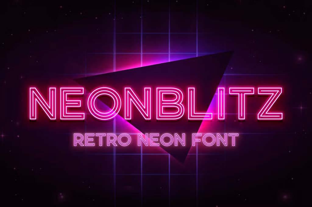 Neonblitz Retro Neon